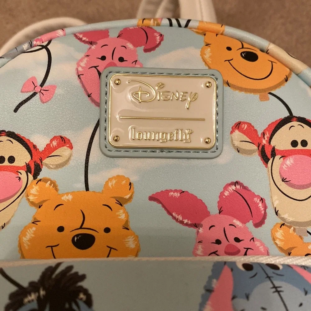 Loungefly Disney‎ Winnie the Pooh Balloon Heads Mini Backpack